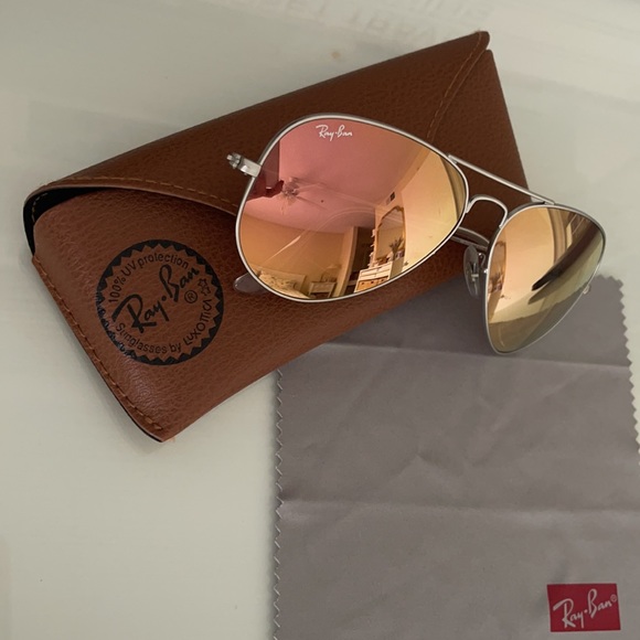 RayBan Aviator pink. - Picture 7 of 10